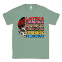 Sage mexican sugar skull latina chingona bonita Classic Tee - LillyAllenDesigns