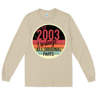 Mushroom 16th Birthday gift Vintage 2003 Long Sleeve Tee - Bettercallsaul