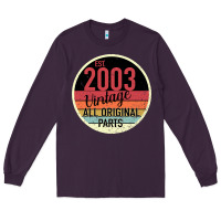 Plum 16th Birthday gift Vintage 2003 Long Sleeve Tee - Bettercallsaul