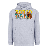 Heather Grey Western Rodeo Dad Heavyweight Hoodie - BundleAndBundleShop