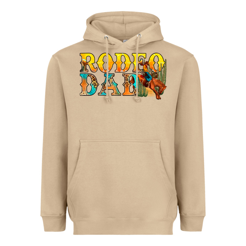 Western Rodeo Dad Heavyweight Hoodie by BundleAndBundleShop | Teevron