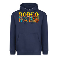 Navy Western Rodeo Dad Heavyweight Hoodie - BundleAndBundleShop