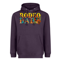 Plum Western Rodeo Dad Heavyweight Hoodie - BundleAndBundleShop