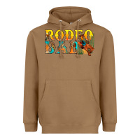 Toasted Coconut Western Rodeo Dad Heavyweight Hoodie - BundleAndBundleShop