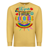 Antique Gold Let Your True Colours Shine Premium Sweatshirt - BundleAndBundleShop