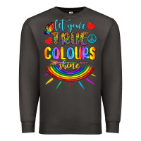 Smoke Let Your True Colours Shine Premium Sweatshirt - BundleAndBundleShop