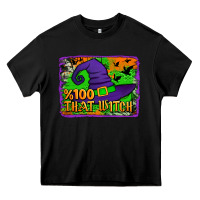 Black Witch's Hat 100 That Witch Heavy Core Tee - Jasminsmagicworld