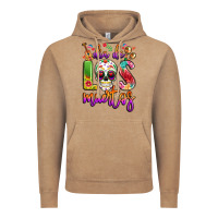 Vintage Coffee dia de los muertos Vintage Hoodie - LillyAllenDesigns