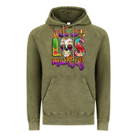 Vintage Olive dia de los muertos Vintage Hoodie - LillyAllenDesigns