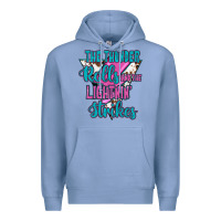 Colony Blue The Thunder Rolls And The Lıghtnıng Strikes Premium Hoodie - JahusDesignShop