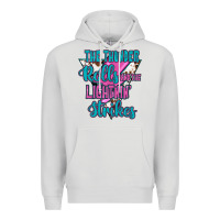 Dove Grey The Thunder Rolls And The Lıghtnıng Strikes Premium Hoodie - JahusDesignShop