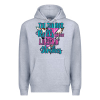 Heather Grey The Thunder Rolls And The Lıghtnıng Strikes Premium Hoodie - JahusDesignShop