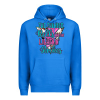 True Royal The Thunder Rolls And The Lıghtnıng Strikes Premium Hoodie - JahusDesignShop
