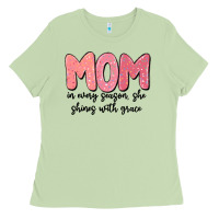 Matcha mom in every season, she shines with grace Ladies Tee - MaliasSmallBusiness