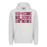Dove Grey be mine Premium Hoodie - OliviaCreatesArt