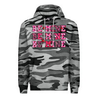 Slate Camo be mine Premium Hoodie - OliviaCreatesArt