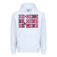 White be mine Premium Hoodie - OliviaCreatesArt