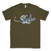 Army Green packrat aka, woodrat Classic Tee - LillyAllenDesigns