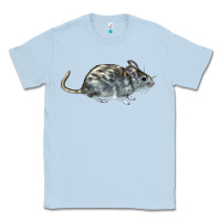 Dusty Blue packrat aka, woodrat Classic Tee - LillyAllenDesigns