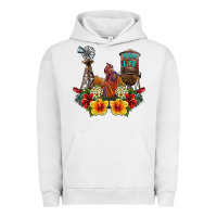 Pigment Lunar Rock farm life rooster Urban Hoodie - SublimationCraftShop