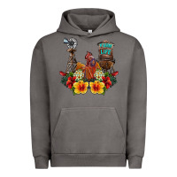 Pigment Tornado farm life rooster Urban Hoodie - SublimationCraftShop