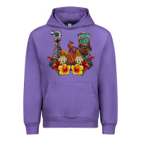 Tulip farm life rooster Urban Hoodie - SublimationCraftShop