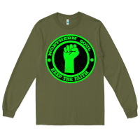 Army Green Northern Soul Keep the Faith Long Sleeve Tee - Bettercallsaul