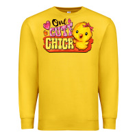 Lemon one cute chick Premium Sweatshirt - FaDigitalArtStudio