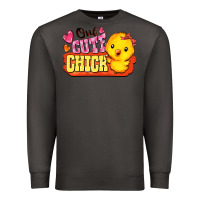 Smoke one cute chick Premium Sweatshirt - FaDigitalArtStudio