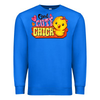 True Royal one cute chick Premium Sweatshirt - FaDigitalArtStudio
