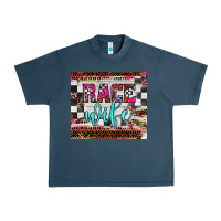 Midnight Navy race wife Urban Heavy Tee - JahusDesignShop
