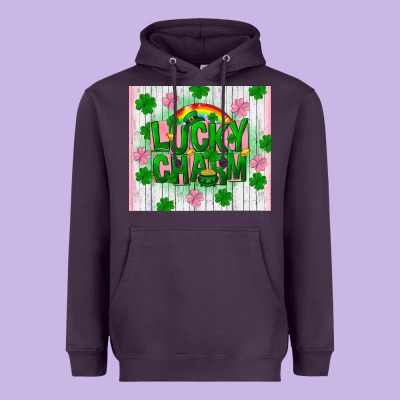 Lucky Charm St Patricks Heavyweight Hoodie Designed By Fadigitalartstudio