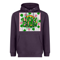 Plum lucky charm st patricks Heavyweight Hoodie - FaDigitalArtStudio