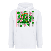 White lucky charm st patricks Heavyweight Hoodie - FaDigitalArtStudio