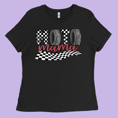 Moto Mama Ladies Tee Designed By Maliassmallbusiness
