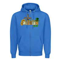 True Royal Love like Jesus St. Patrick's Zipper Hoodie - CowGirlArtShop