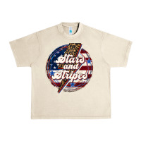 Sandshell Western Stars and Stripes 4th of July Urban Heavy Tee - LillyAllenDesigns