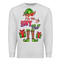 Dove Grey im the shy elf elf Premium Sweatshirt - FaDigitalArtStudio