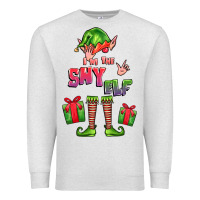 Oatmeal Heather im the shy elf elf Premium Sweatshirt - FaDigitalArtStudio