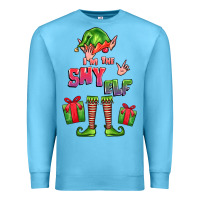 Ocean Blue im the shy elf elf Premium Sweatshirt - FaDigitalArtStudio