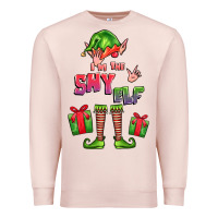 Pale Pink im the shy elf elf Premium Sweatshirt - FaDigitalArtStudio