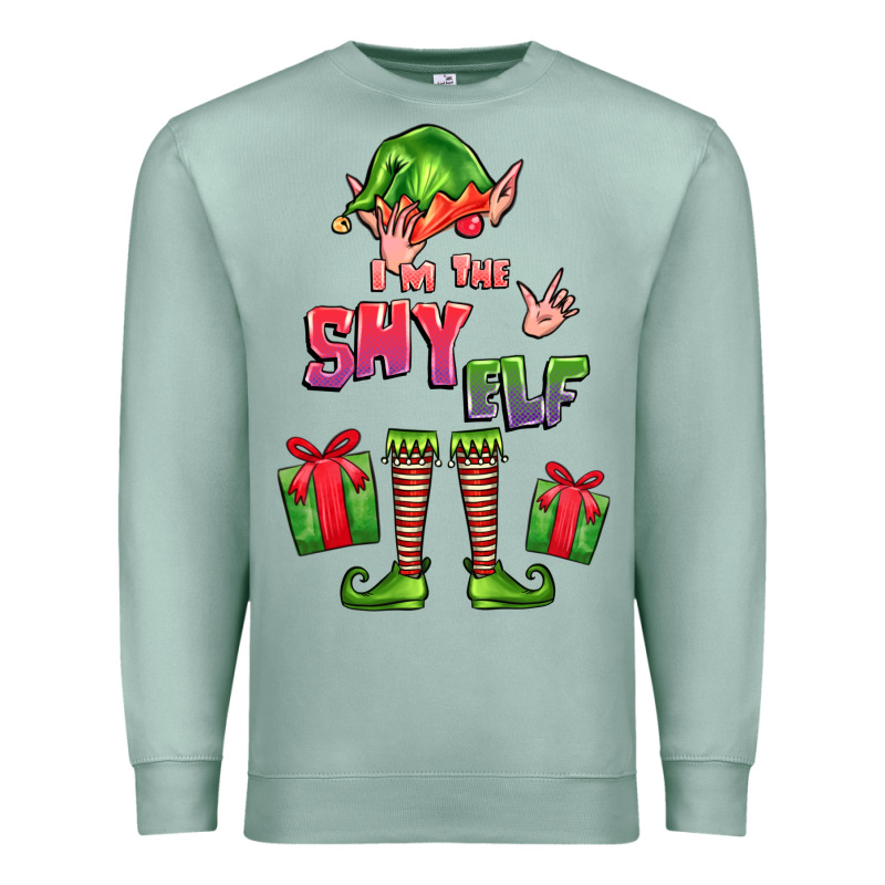 Im The Shy Elf Elf Premium Sweatshirt by FaDigitalArtStudio | Teevron