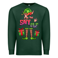 Sports Green im the shy elf elf Premium Sweatshirt - FaDigitalArtStudio