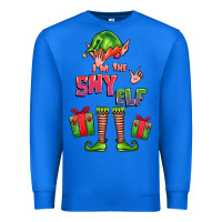 True Royal im the shy elf elf Premium Sweatshirt - FaDigitalArtStudio