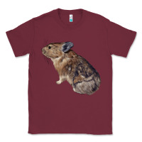 Burgundy pika Classic Tee - LillyAllenDesigns