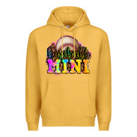 Mustard baseball mini Premium Hoodie - OliviaCreatesArt