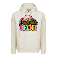 Oatmeal Heather baseball mini Premium Hoodie - OliviaCreatesArt