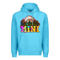 Ocean Blue baseball mini Premium Hoodie - OliviaCreatesArt