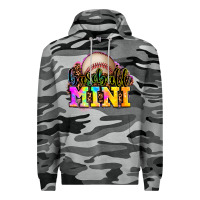 Slate Camo baseball mini Premium Hoodie - OliviaCreatesArt