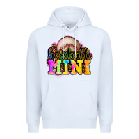 White baseball mini Premium Hoodie - OliviaCreatesArt